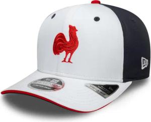 Training 9seventy Cap New Era Frankreich Rugby Marineblau-weiß