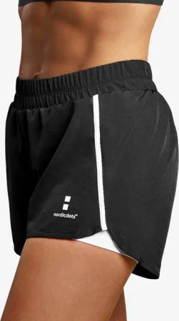 Training Tennis/Padel Shorts Damen Schwarze