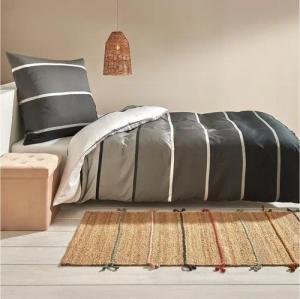 TRAUMSCHLAF Bettwäsche Orlando, Mako Satin, 3 teilig, hochwertige Satin Bettwäsche