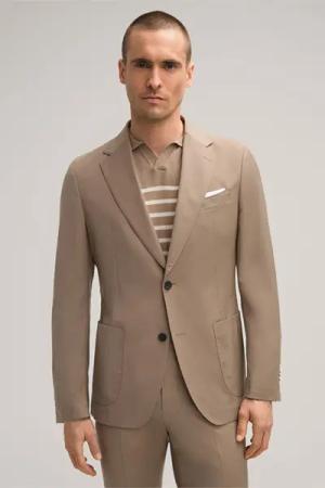 Travel-Baukasten-Sakko in Taupe