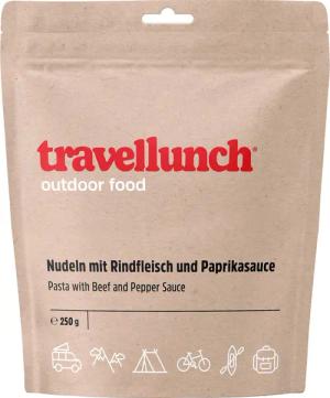 Travellunch Nudeln mit Rindfleisch und Paprikasauce