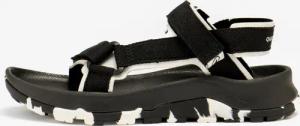 Trekkingsandalen Kinder 24–38 bequem mit Klettverschluss Wandern - NH500 schwarz