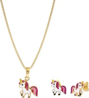 trendor 68527 Schmuck-Set für Kinder Farbenfrohes Einhorn Geschenkset