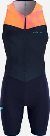 Triathlonanzug Herren – SD dunkelblau/orange