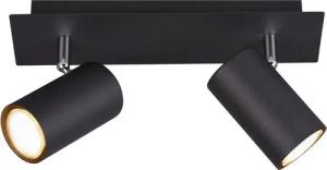 TRIO Leuchten LED Deckenstrahler, Dimmfunktion, LED wechselbar, Warmweiß, Decken-lampe innen Treppenhaus, Balkenlampe Lichtspots, Breite 30cm