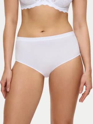 Triumph Klassischer Damenslip mit hoher Taille Sense Of Modal 10224787 Weiß