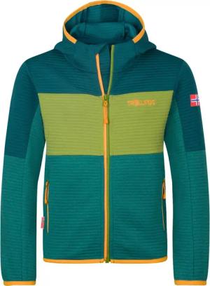 Trollkids - Sogndal XT Fleecejacke Kinder sea green