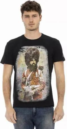 TRUSSARDI Action Herren Real Man T-Shirt Schwarz 2AT04002