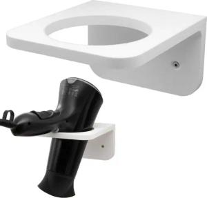 TSB Werk Badezimmer-Set Föhnhalter Haartrocknerhalter Wohnwagen Wohnmobil, Föhnhalterung, Halter, Universal