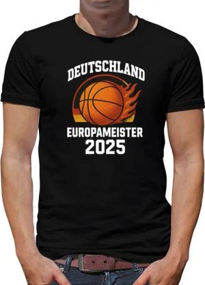 TShirt-People Print-Shirt Basketball Europameister Deutschland 2025