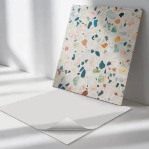 Tulup Spritzschutz Wandverkleidung Steinmosaikmuster Spritzschutz Küchenrückwand, (4-tlg)