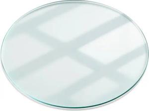 Tulup Tischplatte Rund Tisch Glasplatte Ersatz Transparent Glas, Couchtisch Glasplatte