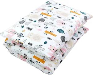 TupTam Kinderbettdecke Kinder Gemusterte Bettdecken Set Ganzjahresdecke Kopfkissen 2tlg.