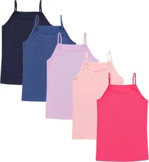 TupTam Unterhemd TupTam Mädchen Unterhemd Spaghettiträger Top 5er Pack