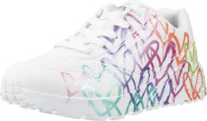 Turnschuhe für Mädchen Skechers Weiß