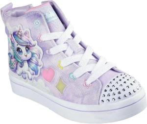 Turnschuhe Skechers S Lights-twi-lites 2.0-unico, Lila, Kinder