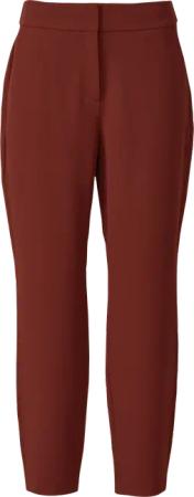 Twill-Hose im Slim Fit mit elastischem Einsatz