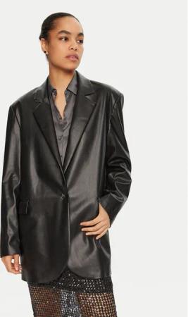 TWINSET Sakko 242AQ2042 Schwarz Regular Fit