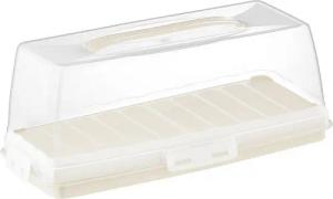 uandu home Kuchentransportbox Tortentransportbox mit Haube und Griff, Kuchenbehälter, Tortenbehälter, (Tortentransportbox mit Haube und Griff, BPA Frei Tortenbehälter), Dishwasher Safe