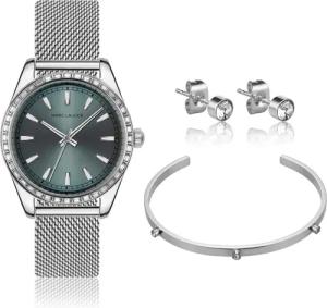 Uhren- und Armband-Set für Frauen Marc Lauder Ankara