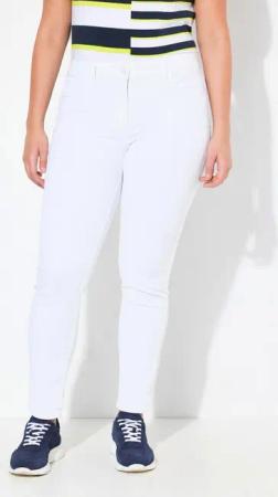 Ulla Popken 5-Pocket-Jeans Jeans Sarah schmales Bein Komfortbund