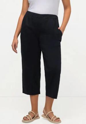 Ulla Popken 7/8-Hose 7/8-Hose Ruby geformtes Knie gerades Bein