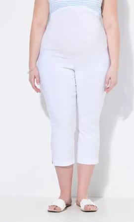 Ulla Popken 7/8-Hose Bengalinhose Umstandshose wadenlang Schwangerschaft