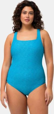 Ulla Popken Badeanzug Badeanzug Wellenstruktur Softcups