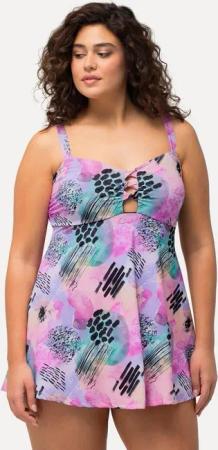 Ulla Popken Badekleid Badekleid Keyhole Softcups Träger verstellbar