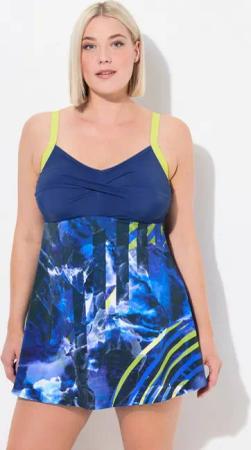 Ulla Popken Badekleid Badekleid Softcups Träger verstellbar recycelt