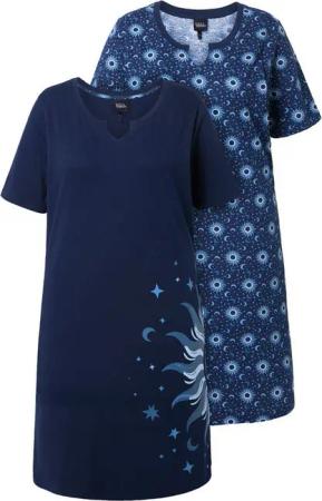 Ulla Popken Bigshirt Bigshirts 2er Pack Sunset