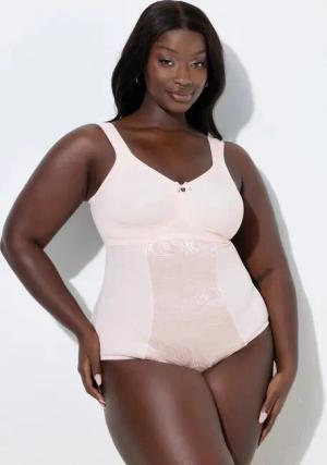 Ulla Popken Body Shaping-Body Spitze bügellos Träger verstellbar