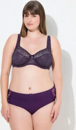 Ulla Popken Bügel-BH Bügel-BH Blütenspitze Vollspitze Cup B - E