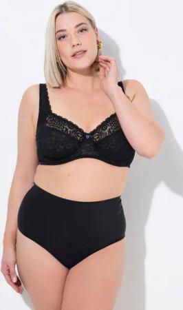 Ulla Popken Bügel-BH Bügel-BH Blütenspitze Vollspitze