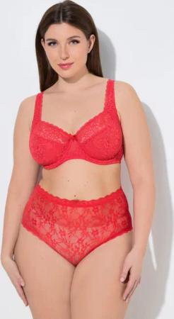 Ulla Popken Bügel-BH Bügel-BH Blütenspitze Vollspitze