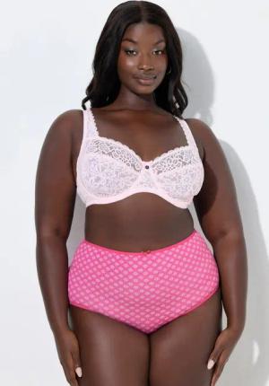 Ulla Popken Bügel-BH Bügel-BH Blütenspitze Vollspitze