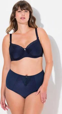 Ulla Popken Bügel-BH Bügel-BH Jacquard Spitzenkante