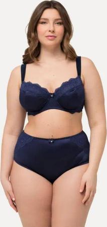 Ulla Popken Bügel-BH Bügel-BH ohne Softcups Satin Spitze