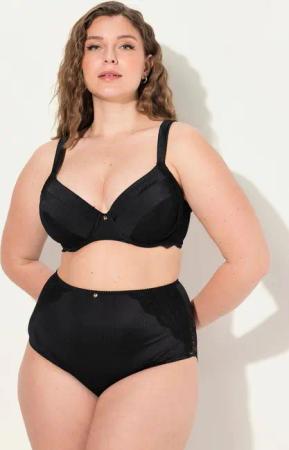 Ulla Popken Bügel-BH Bügel-BH Softschalen Satin Spitze