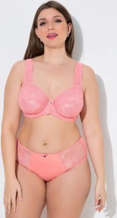 Ulla Popken Bügel-BH Bügel-BH Spitze breite Träger