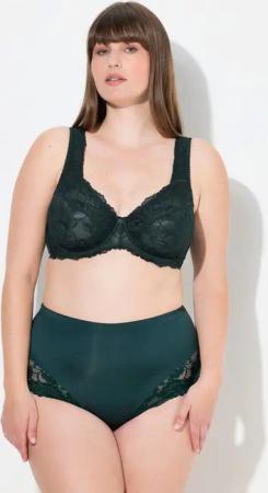 Ulla Popken Bügel-BH Bügel-BH Spitze breite Träger