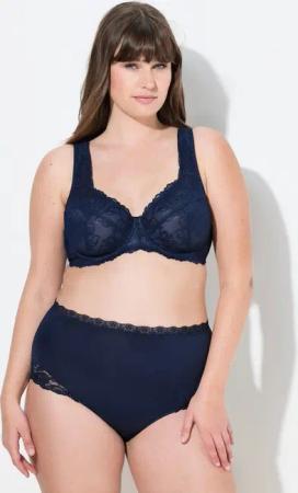 Ulla Popken Bügel-BH Bügel-BH Spitze breite Träger