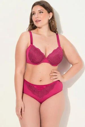 Ulla Popken Bügel-BH Bügel-BH Spitze Softschalen