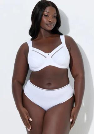 Ulla Popken Bügel-BH Bügel-BH Spitzenband