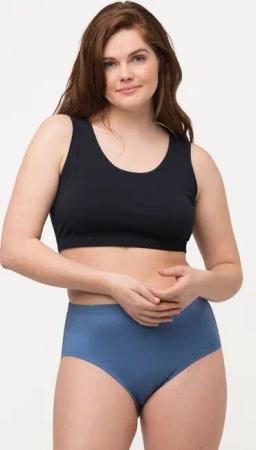 Ulla Popken Bügel-BH Bustier breite Träger Biobaumwolle