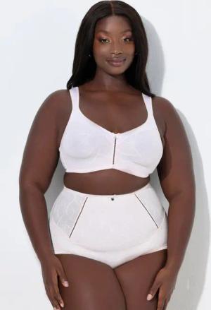 Ulla Popken Bügel-BH Soft-BH Spitze ohne Bügel