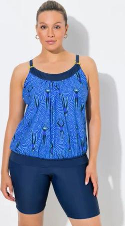 Ulla Popken Bügel-BH Tankini Schwimmerinnen Softcups Träger verstellbar