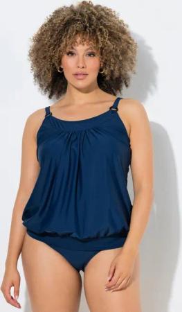 Ulla Popken Bügel-BH Tankini Softcups Elastiksaum Träger verstellbar