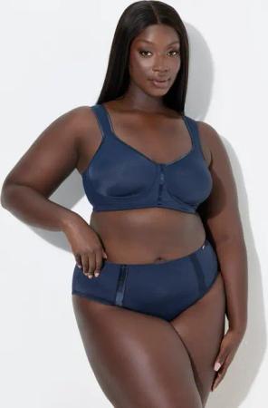 Ulla Popken Bügel-BH Wellness-BH Mikrofaser ohne Bügel