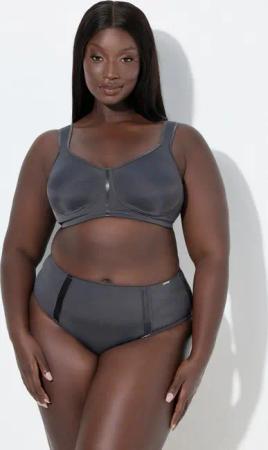 Ulla Popken Bügel-BH Wellness-BH Mikrofaser ohne Bügel